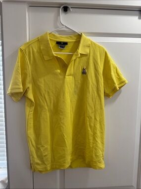 Psycho Bunny Bright Yellow Polo Shirt